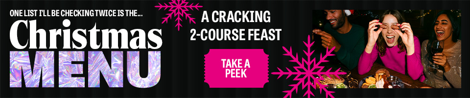 Festive menu at The Horseshoe Bar